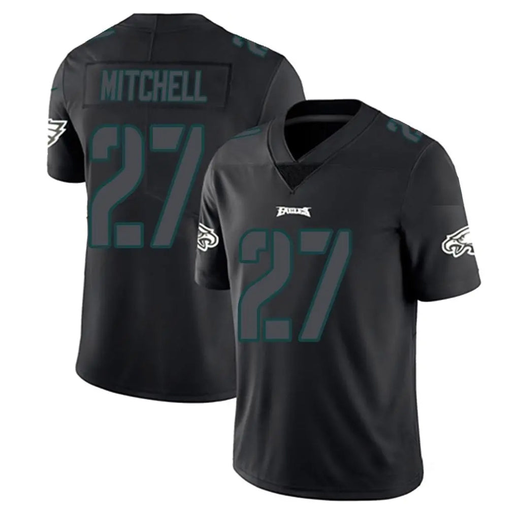 P.Eagles #27 Quinyon Mitchell Player Limited Black Impact Home Game Ldoa Stitched Jerseys