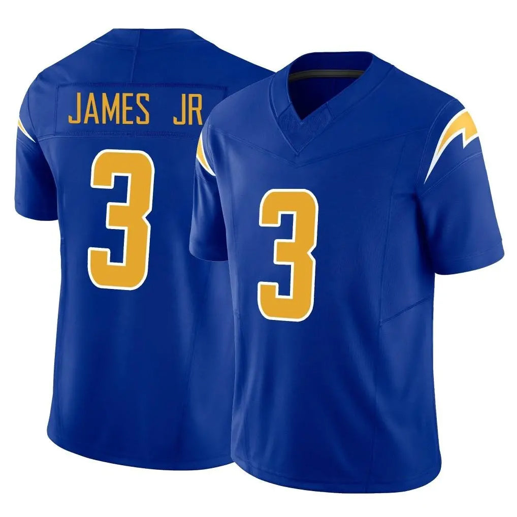 LA.Chargers #3 Derwin James Jr. Player Royal Limited Vapor F.U.S.E. Home Game Ldoa Stitched Jerseys