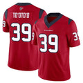 H.Texans #39 Henry To'oTo'o Player Red Limited Vapor F.U.S.E. Home Game Ldoa Stitched Jerseys