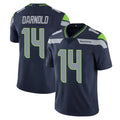 S.Seahawks #14 Sam Darnold Player Navy Limited Vapor Untouchable Home Game Ldoa Stitched Jerseys