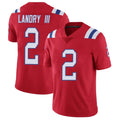 NE.Patriots #2 Harold Landry III Player Red Vapor Untouchable Home Game Ldoa Stitched Jerseys