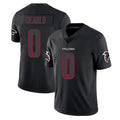 A.Falcons #0 Divine Deablo Player Black Impact Limited Game Ldoa Stitched Jerseys