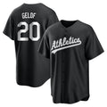 Athletics #20 Zack Gelof Player Black Fashion Home Game Ldoa Stitched Jerseys