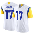LA.Rams #17 Davante Adams Player White Limited Vapor F.U.S.E. Home Game Ldoa Stitched Jerseys
