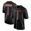 C.Bears #1 Jaylon Johnson Player Carbon Black Fashion Game Ldoa Stitched Jerseys