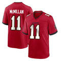 TB.Buccaneers #11 Jalen McMillan Player Red Home Game Ldoa Stitched Jerseys