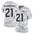S.Seahawks #21 Devon Witherspoon Player Arctic Camo Limited Salute To Service Home Game Ldoa Stitched Jerseys