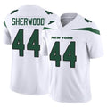 NY.Jets #44 Jamien Sherwood Player White Limited Vapor F.U.S.E. Home Game Ldoa Stitched Jerseys
