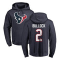 H.Texans #2 Calen Bullock Player Navy Pro Line Pullover Hoodie Limited Game Ldoa Stitched Jerseys