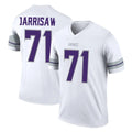 M.Vikings #71 Christian Darrisaw Player White Alternate Legend Home Game Ldoa Stitched Jerseys