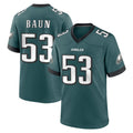 P.Eagles #53 Zack Baun Player Green Home Game Ldoa Stitched Jerseys
