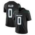 NY.Jets #0 Braelon Allen Player Stealth Black Limited Vapor Home Game Ldoa Stitched Jerseys