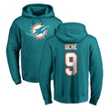 M.Dolphins #9 Joshua Uche Player Aqua LOGO Pullover Hoodies Limited Ldoa Stitched Jerseys