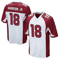 A.Cardinals #18 Marvin Harrison Jr. Player White Game Ldoa Stitched Jerseys