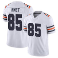 C.Bears #85 Cole Kmet Player White Classic Vapor Limited Home Game Ldoa Stitched Jerseys