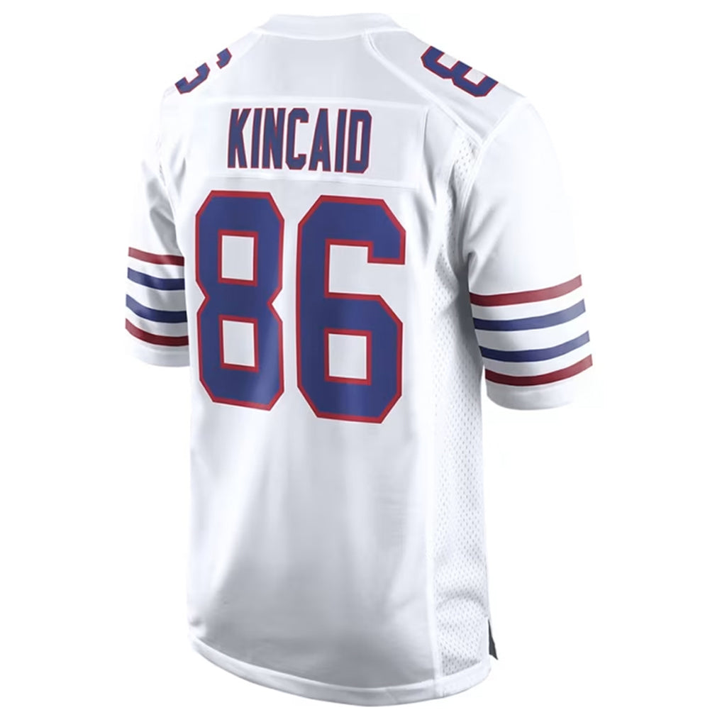 B.Bills #86 Dalton Kincaid Player White Alternate Game Ldoa Stitched Jerseys