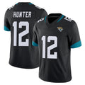 J.Jaguars #12 Travis Hunter Player Black Vapor F.U.S.E. Limited Home Game Ldoa Stitched Jerseys