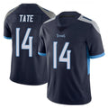 T.Titans #14 Carnell Tate Player Navy Limited Vapor Untouchable Home Game Ldoa Stitched Jerseys