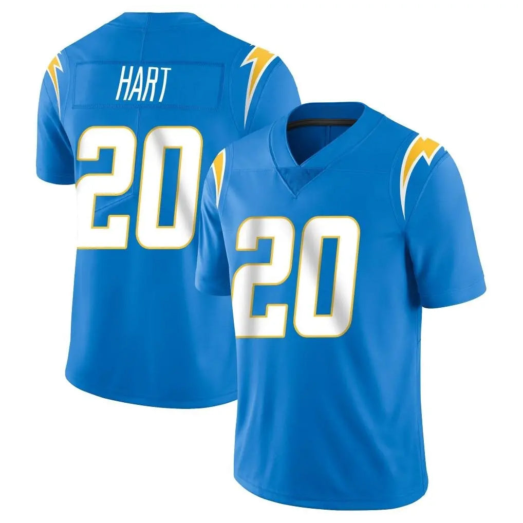 LA.Chargers #20 Cam Hart Player Blue Limited Vapor Untouchable Home Game Ldoa Stitched Jerseys