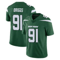 NY.Jets #91 Jowon Briggs Player Green Limited Vapor Home Game Ldoa Stitched Jerseys