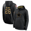 D.Cowboys #26 DaRon Bland Player Black Salute to Service Pullover Hoodies Limited Ldoa Stitched Jerseys