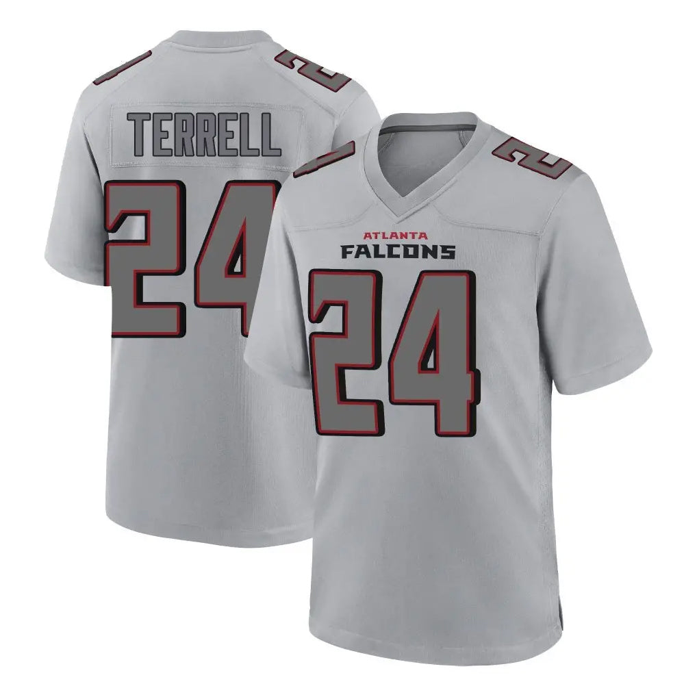 A.Falcons #24 A.J. Terrell Jr. Branch Player Gray Fashion Home Game Ldoa Stitched Jerseys