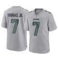 J.Jaguars #7 Brian Thomas Jr. Player Gray Atmosphere Fashion Home Game Ldoa Stitched Jerseys