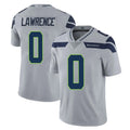 S.Seahawks #0 DeMarcus Lawrence Player Gray Limited Vapor Untouchable Home Game Ldoa Stitched Jerseys