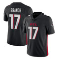 A.Falcons #17 Zachariah Branch Player Black Vapor Untouchable Limited Home Game Ldoa Stitched Jerseys