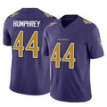 B.Ravens #44 Marlon Humphrey Player Purple Legend Limited Home Game Ldoa Stitched Jerseys
