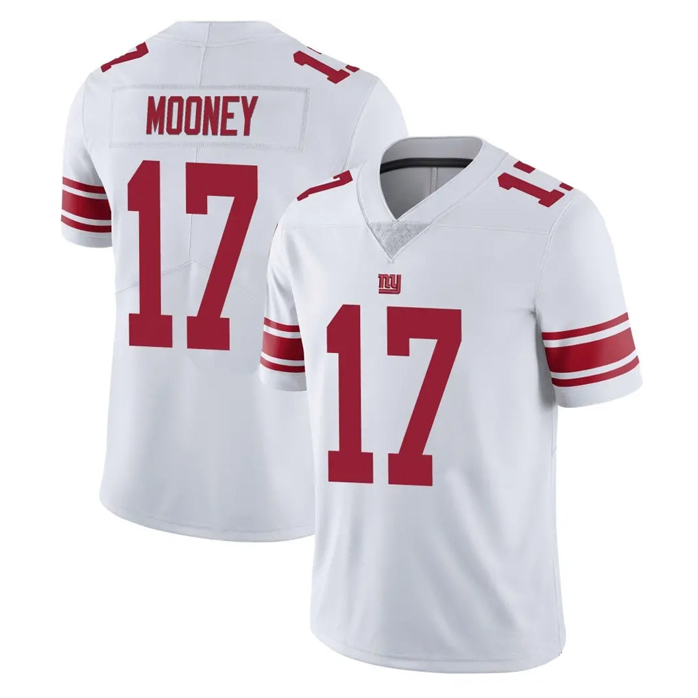 NY.Giants #17 Darnell Mooney Player White Limited Vapor Untouchable Home Game Ldoa Stitched Jerseys