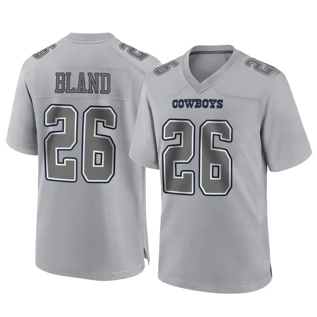 D.Cowboys #26 DaRon Bland Player Gray Atmosphere Fashion Home Game Ldoa Stitched Jerseys