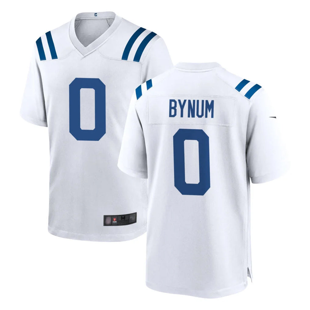 IN.Colts #0 Camryn Bynum Player White Home Game Ldoa Stitched Jerseys