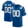 Custom IN.Colts Royal Home Game Any Name & Numbers Ldoa Stitched Jerseys