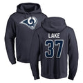 LA.Rams #37 Quentin Lake Player Navy Pullover Hoodie Limited Game Ldoa Stitched Jerseys