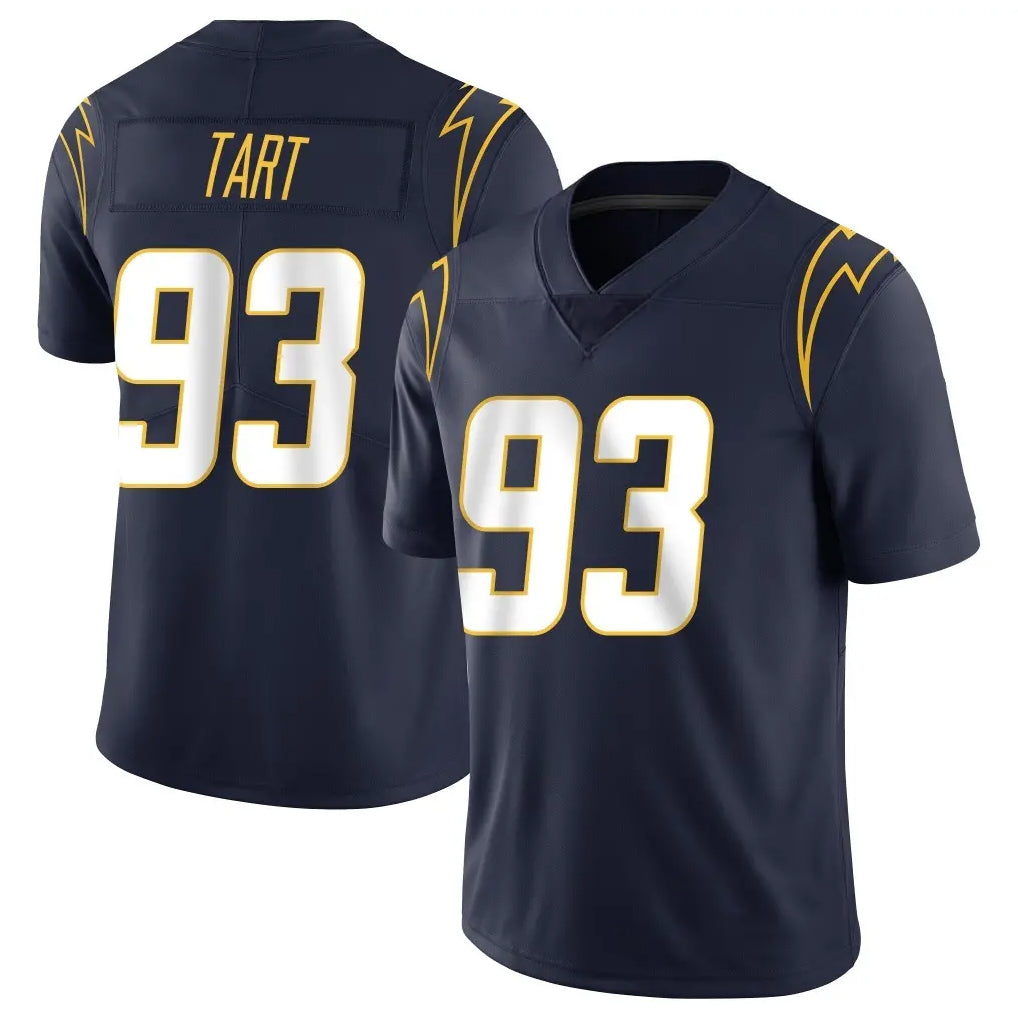 LA.Chargers #93 Teair Tart Player Navy Limited Vapor Untouchable Home Game Ldoa Stitched Jerseys