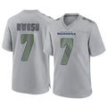 S.Seahawks #7 Uchenna Nwosu Player Gray Atmosphere Fashion Home Game Ldoa Stitched Jerseys