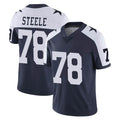 D.Cowboys #78 Terence Steele Player Navy-White Limited Alternate Vapor Untouchable Home Game Kdoa Stitched Jerseys