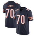 C.Bears #70 Braxton Jones Player Navy Vapor Untouchable Limited Home Game Ldoa Stitched Jerseys
