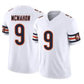 C.Bears #9 Jim McMahon Player White Vapor F.U.S.E. Limited Home Game Ldoa Stitched Jerseys