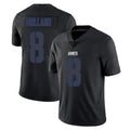 NY.Giants #8 Jevon Holland Player Black Impact Limited Home Game Ldoa Stitched Jerseys