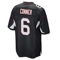 A.Cardinals #6 James Conner Player Black Home Game Ldoa Stitched Jerseys