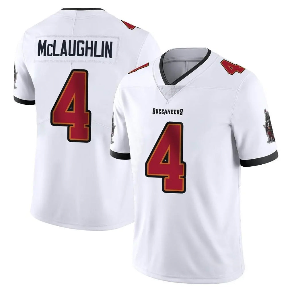 TB.Buccaneers #4 Chase McLaughlin Player White Limited Vapor Untouchable Home Game Ldoa Stitched Jerseys