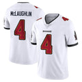 TB.Buccaneers #4 Chase McLaughlin Player White Limited Vapor Untouchable Home Game Ldoa Stitched Jerseys