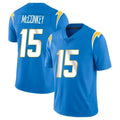 LA.Chargers #15 Ladd McConkey Player Blue Limited Vapor Untouchable Home Game Ldoa Stitched Jerseys