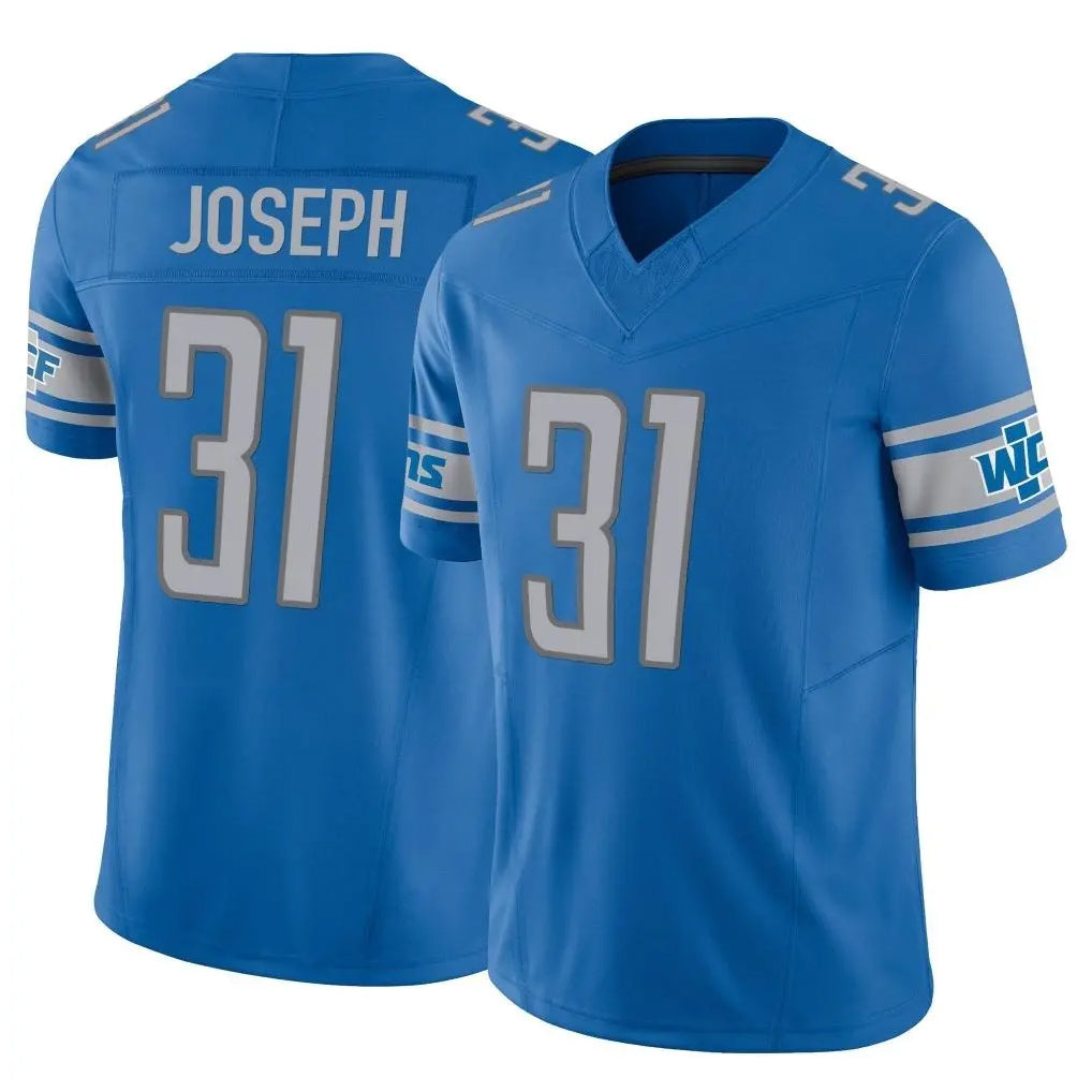 D.Lions #31 Kerby Joseph Player Blue Vapor F.U.S.E. Limited Home Game Ldoa Stitched Jerseys