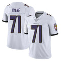 B.Ravens #71 Olaivavega Ioane Player White Vapor Untouchable Limited Game Home Ldoa Stitched Jerseys