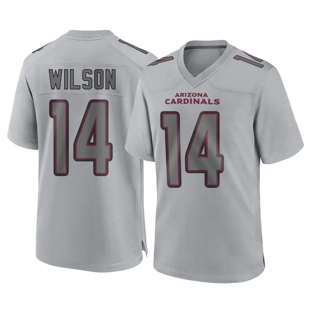 A.Cardinals #14 Michael Wilson Player Gray Fashion Home Game Ldoa Stitched Jerseys