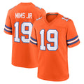 D.Broncos #19 Marvin Mims Jr. Player Orange Alternate Collection Throwback Game Ldoa Stitched Jerseys