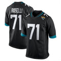 J.Jaguars #71 Tony Boselli Player Black Home Game Ldoa Stitched Jerseys